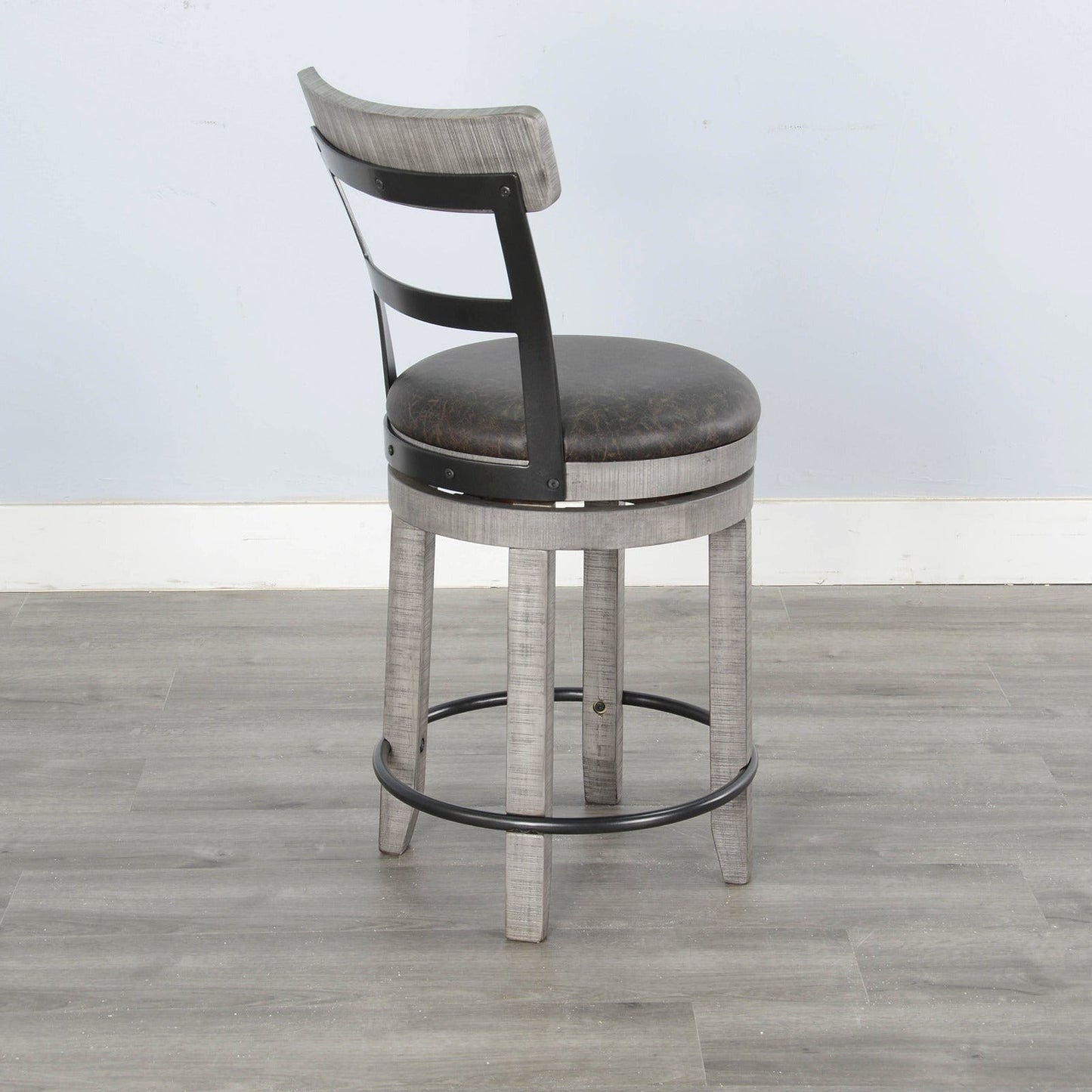 Sunny D Doe Valley With Back Counter Stool 2PC