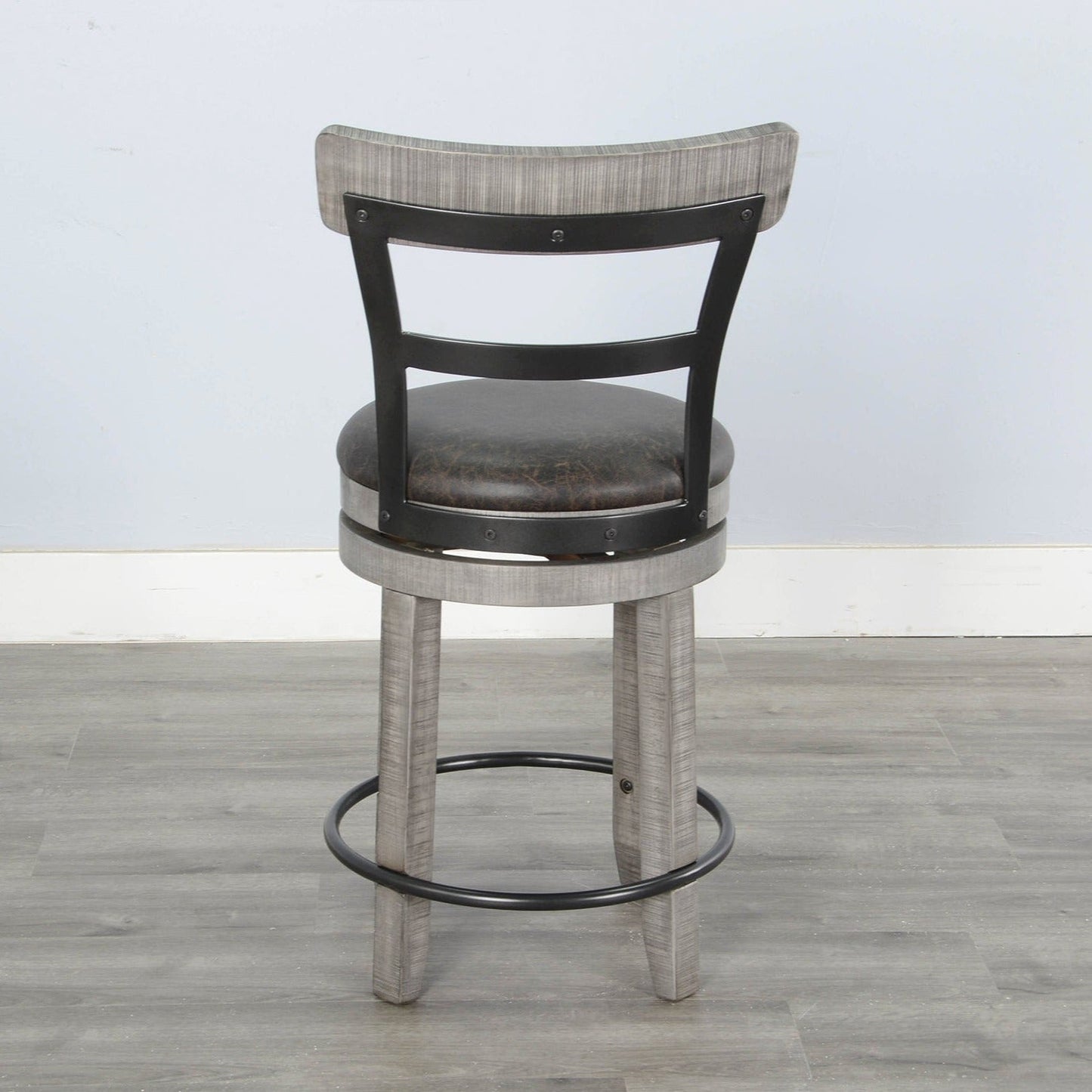 Sunny D Doe Valley With Back Counter Stool 2PC