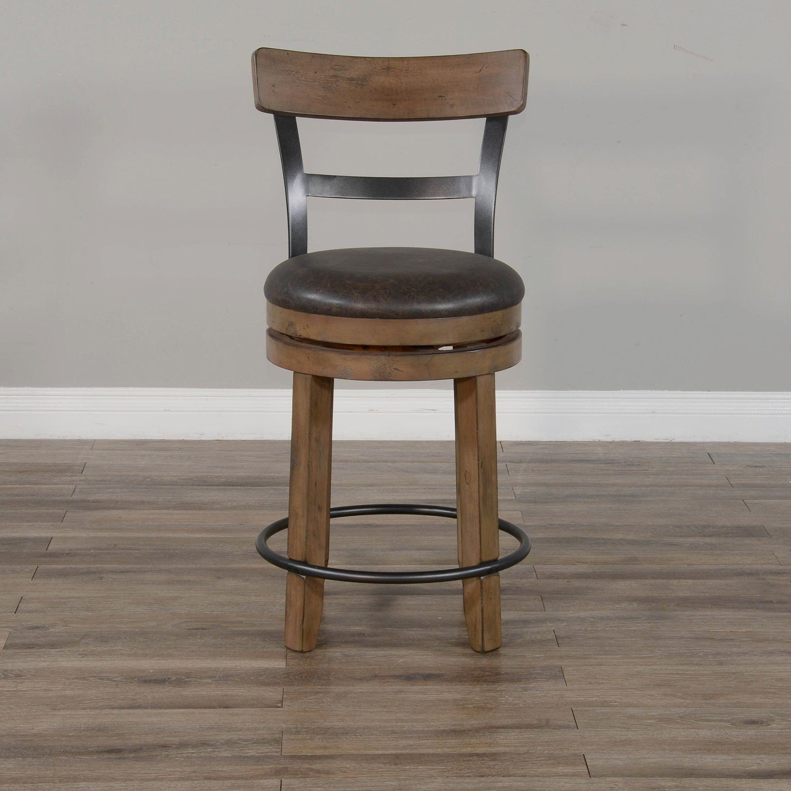 Sunny D Doe Valley With Back Counter Stool 2PC