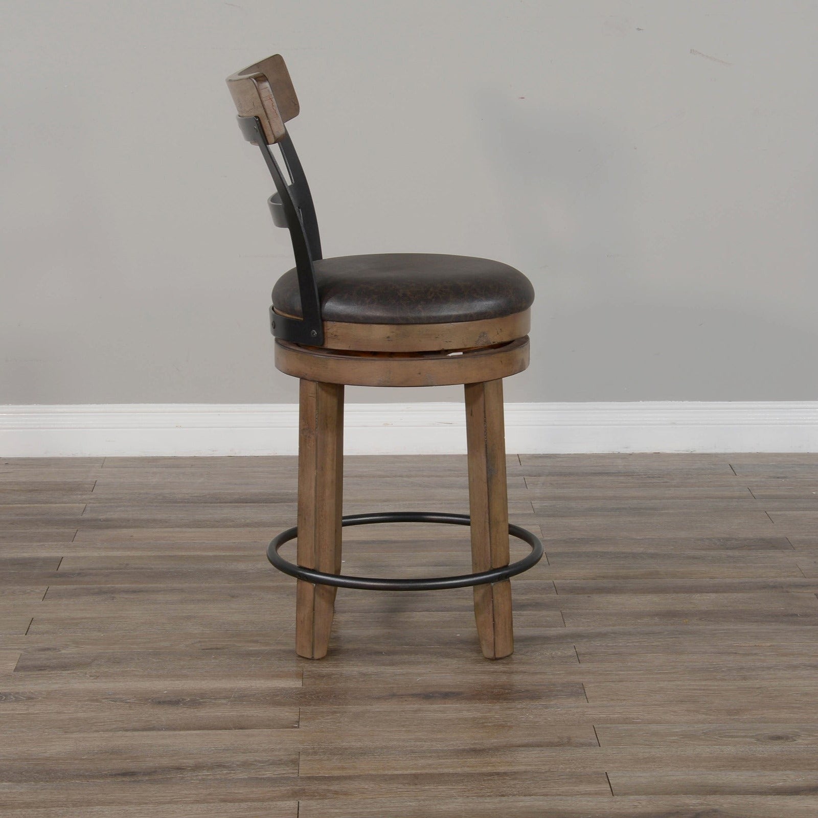 Sunny D Doe Valley With Back Counter Stool 2PC