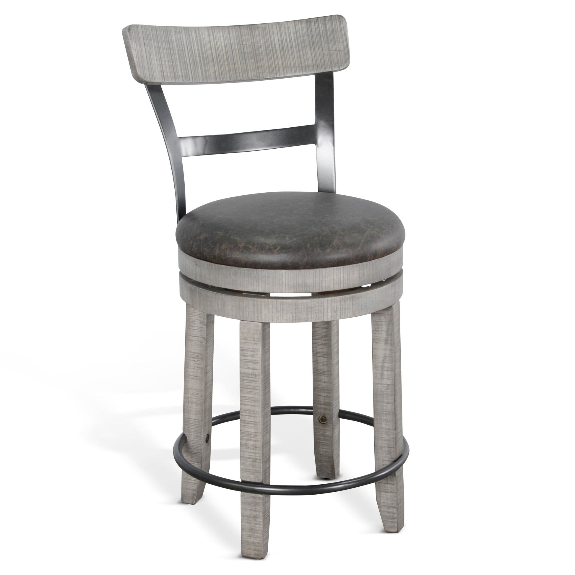 Sunny D Doe Valley With Back Counter Stool 2PC