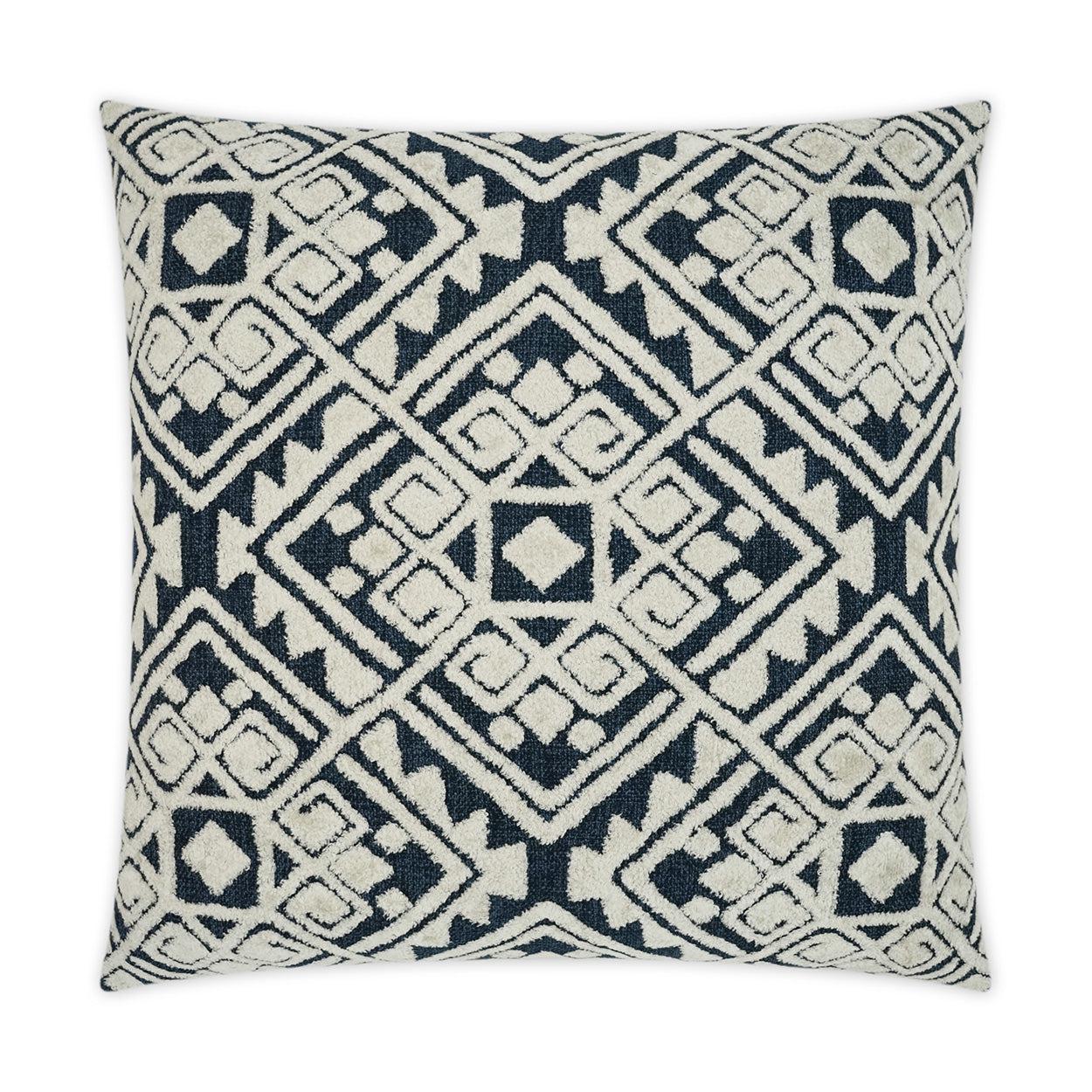 Dolce Pillow - Blue-Throw Pillows-D.V. KAP-LOOMLAN