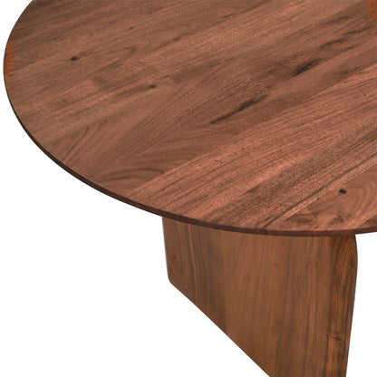 LH Home Domingo Wooden Oval Dining Table