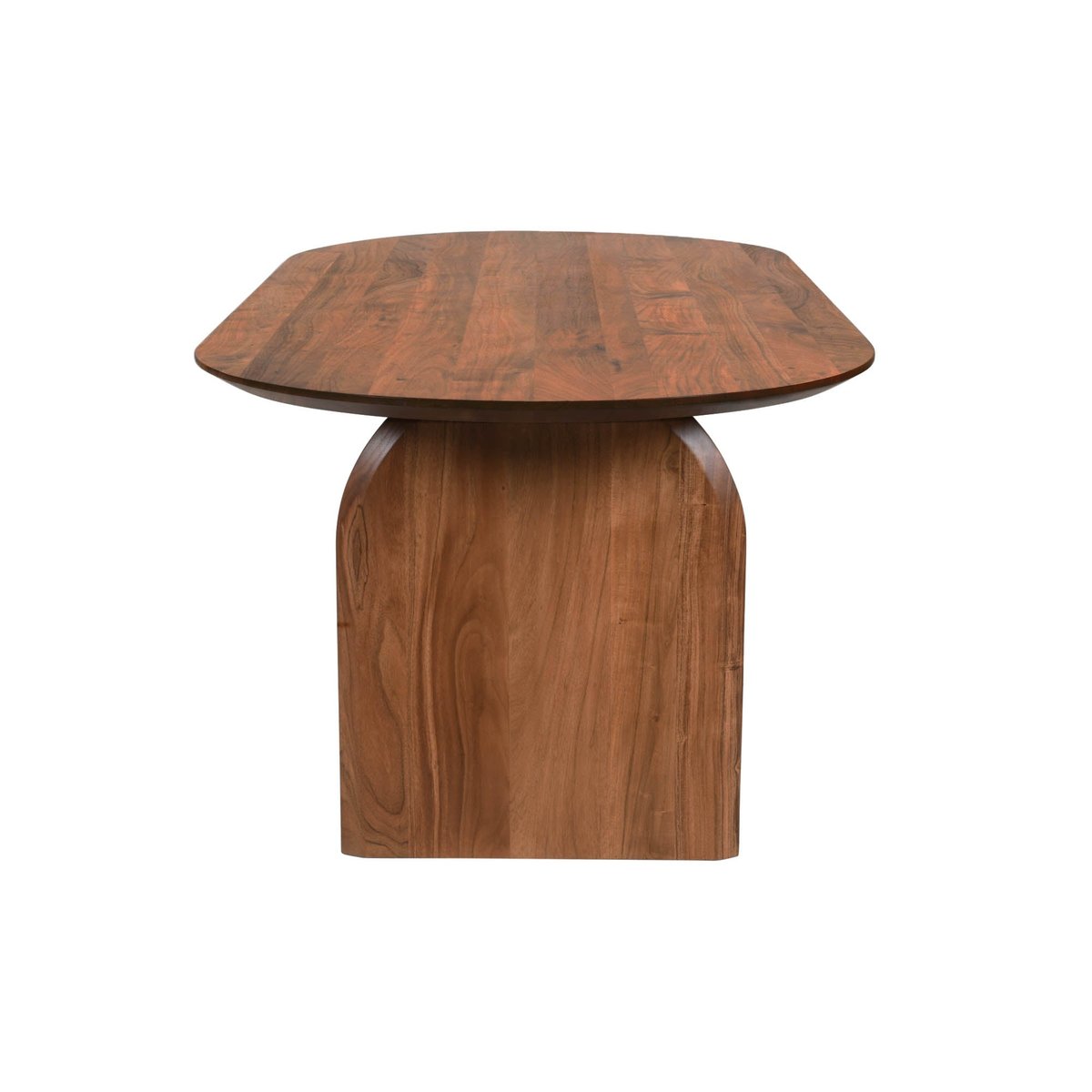 LH Home Domingo Wooden Oval Dining Table