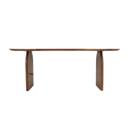 LH Home Domingo Wooden Oval Dining Table