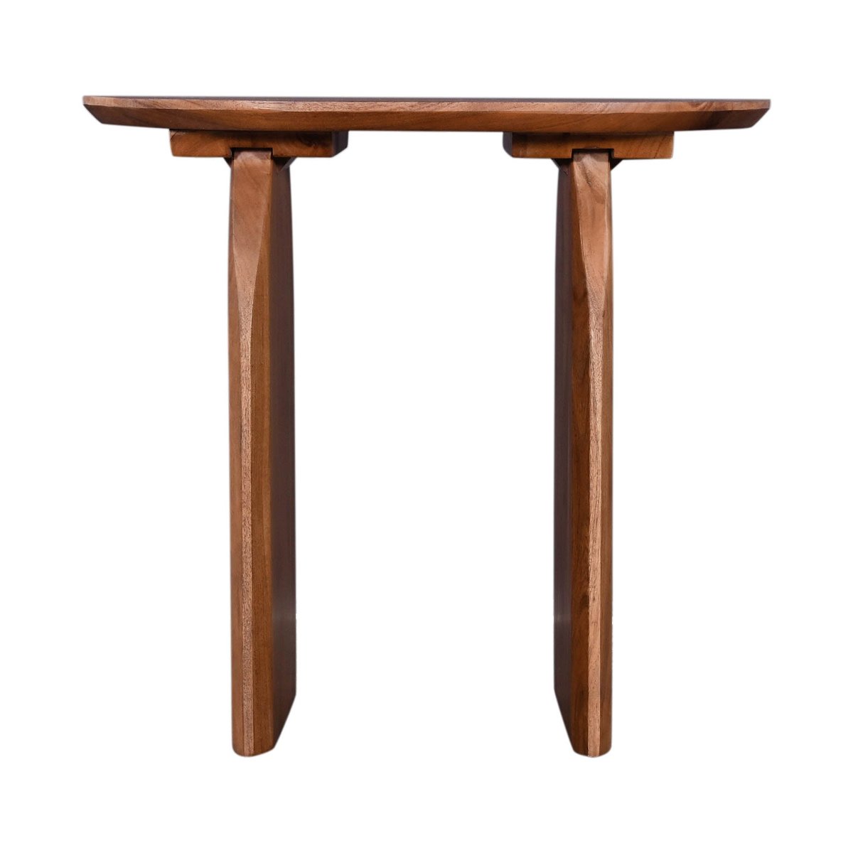 LH Home Domingo Wooden Oval Side Table