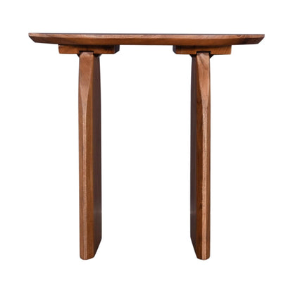 LH Home Domingo Wooden Oval Side Table
