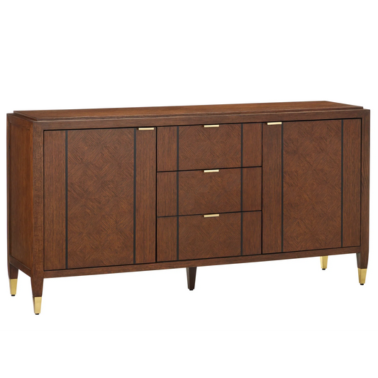 Dorian Credenza-Sideboards-Currey & Co-Sideboards and Things