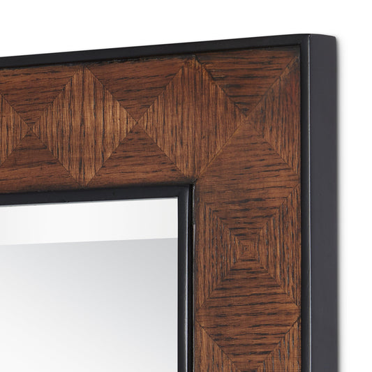 Dorian Rectangular Mirror Wall Mirrors Sideboards and Things By Currey & Co