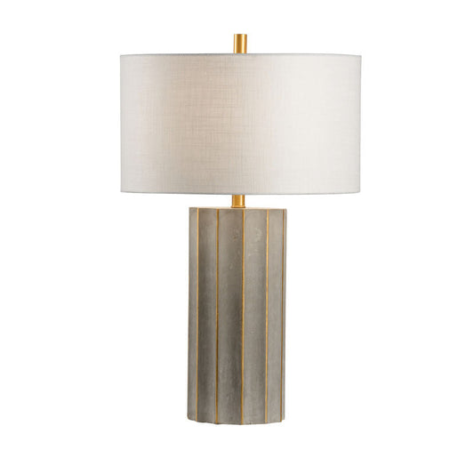 Wildwood Doric Concrete Finish Table Lamp