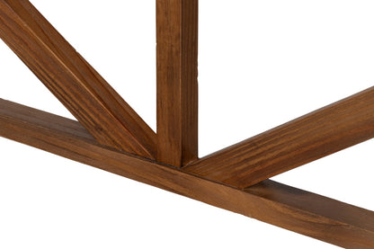 Sarreid Double X Base Wooden Console Table