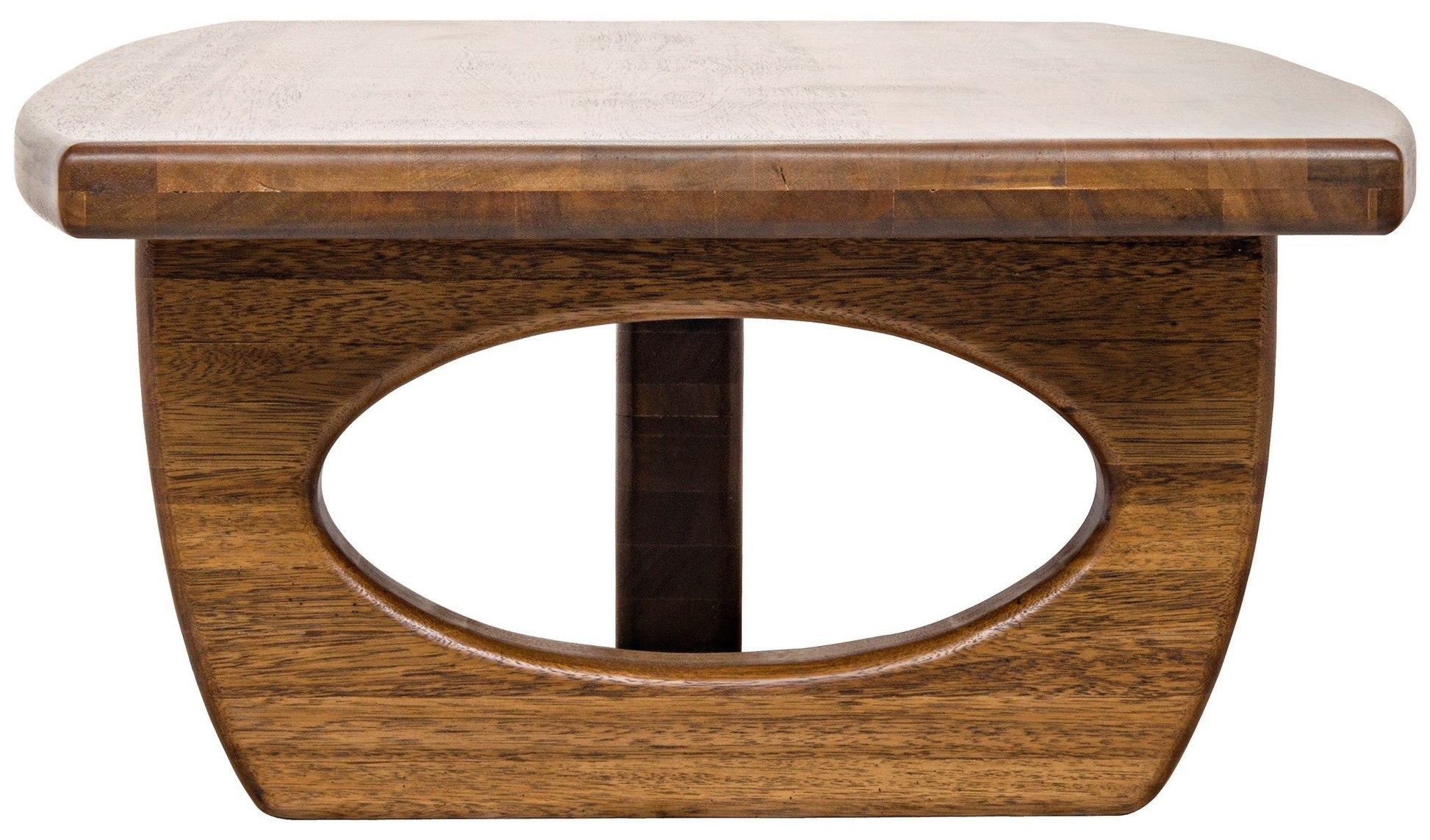 Douglas Wood Geometric Coffee Table-Coffee Tables-Noir-Sideboards and Things