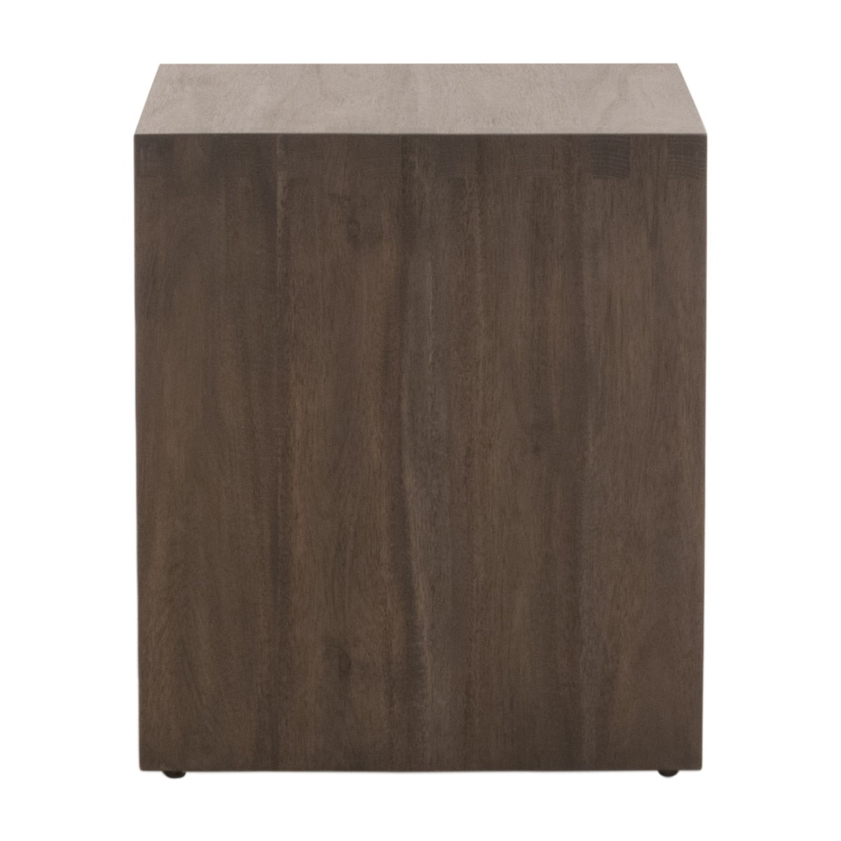 Dovetail Wooden Waterfall Designed Rectangular End Table