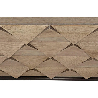 Draco Steel Stand Wood Sideboard