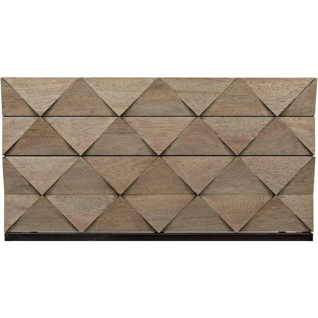 Draco Steel Stand Wood Sideboard