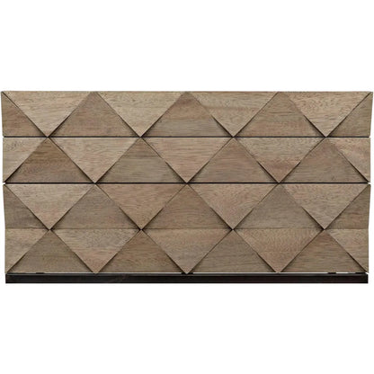 Draco Steel Stand Wood Sideboard