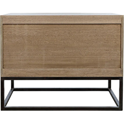 Draco Steel Stand Wood Sideboard