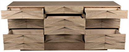 Drake Wood Washed Walnut Sideboard-Sideboards-Noir-Sideboards and Things