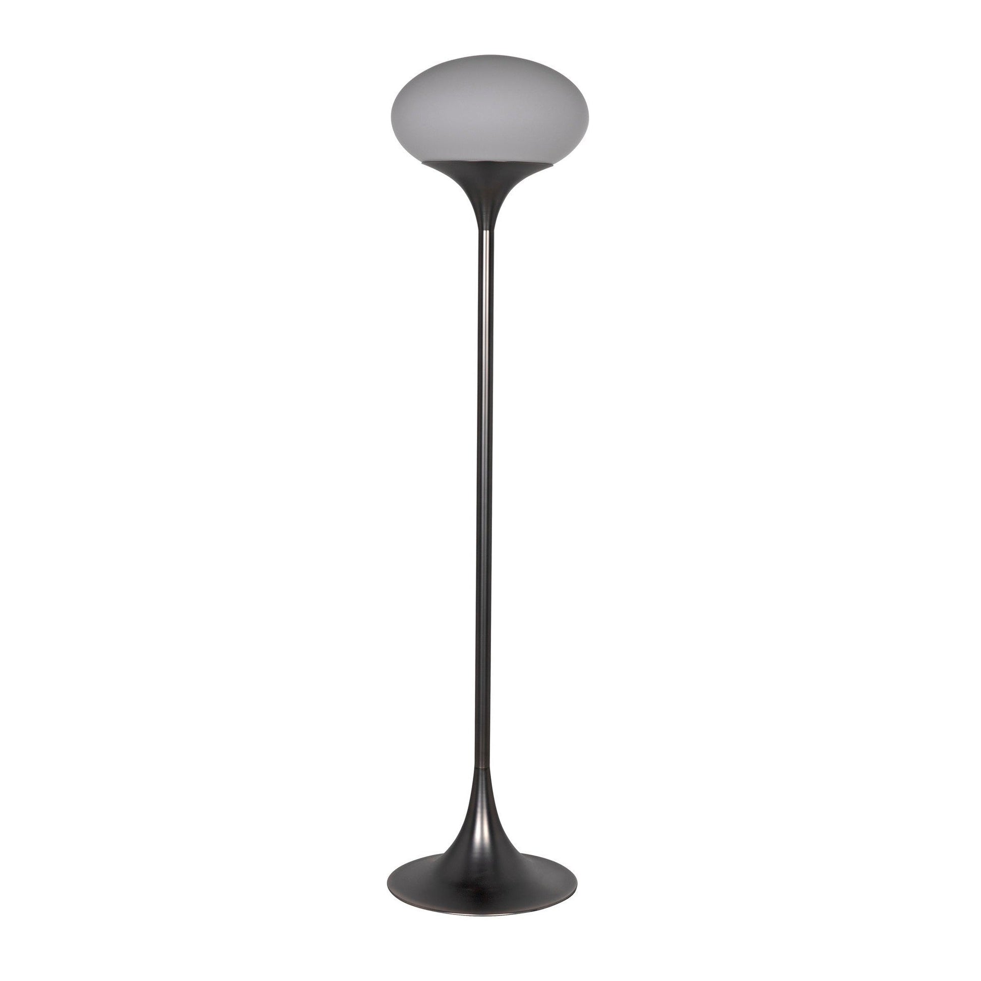 Drop Floor Lamp, Gun Metal Finish-Floor Lamps-Noir-Sideboards and Things