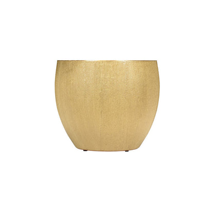 Drum Shaped Leather Top Side Table-Side Tables-Chelsea House-LOOMLAN