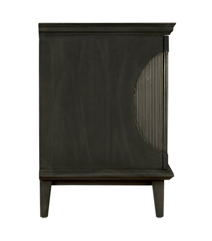 Dumont Wood Black Sideboard-Sideboards-Noir-Sideboards and Things