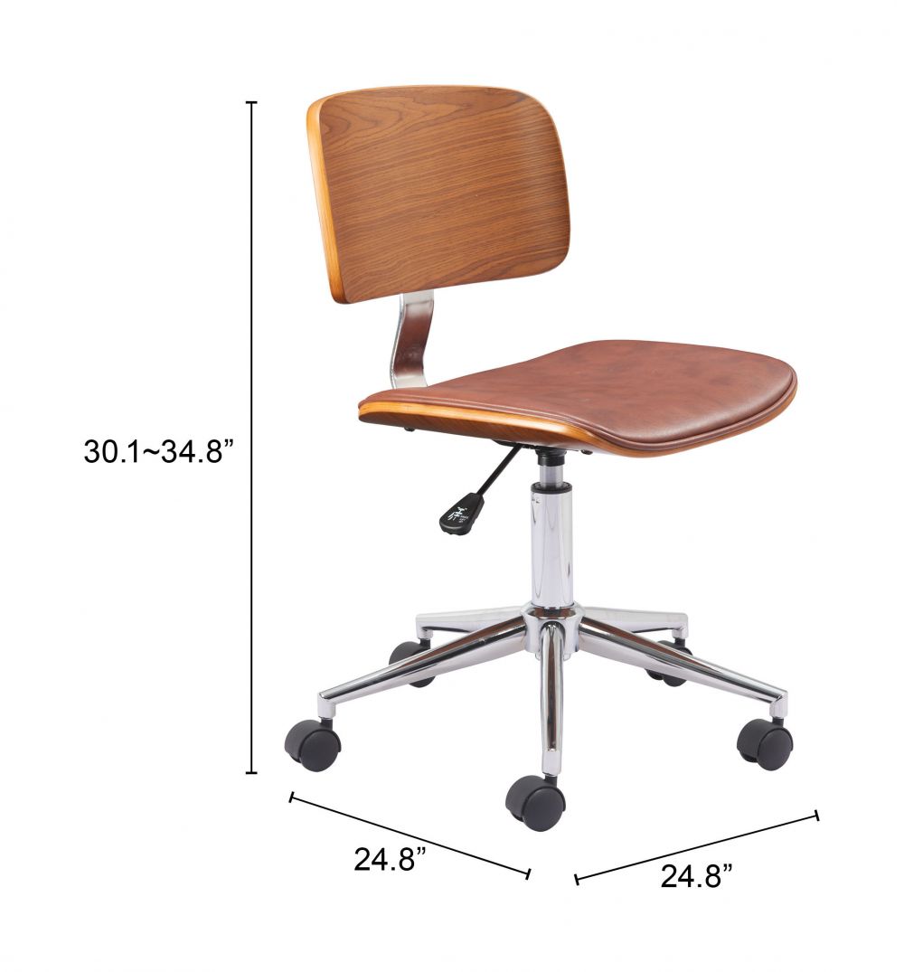 Zuo Modern Duravel Faux Leather Office Chair