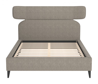 Zuo Modern Dusa Grey Fabric Bed