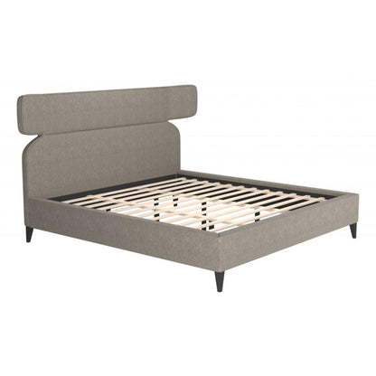 Zuo Modern Dusa Grey Fabric Bed