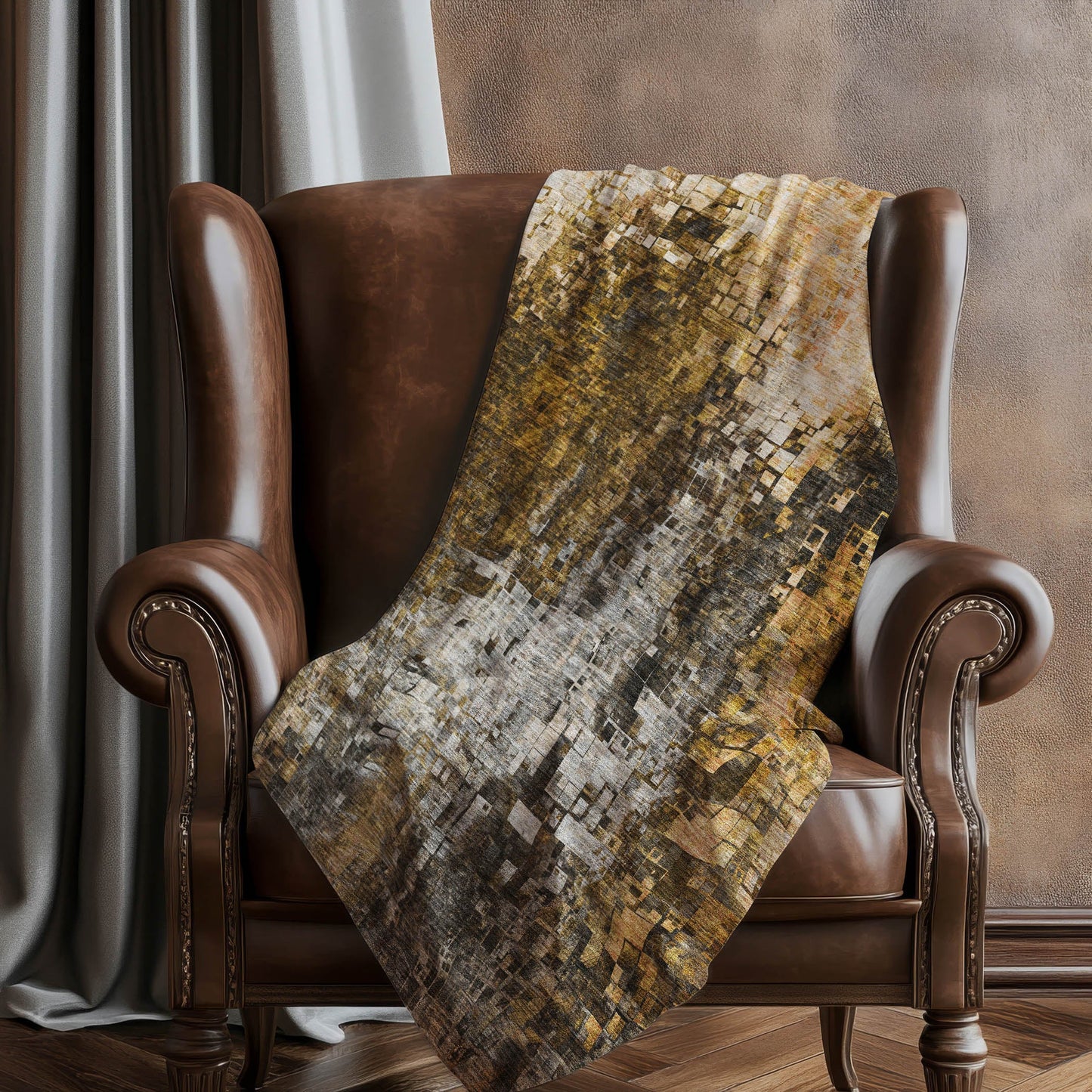 Addison Rugs Dust Echo Brown Washable Indoor-Outdoor Rug
