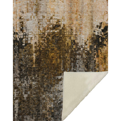 Addison Rugs Dust Echo Brown Washable Indoor-Outdoor Rug