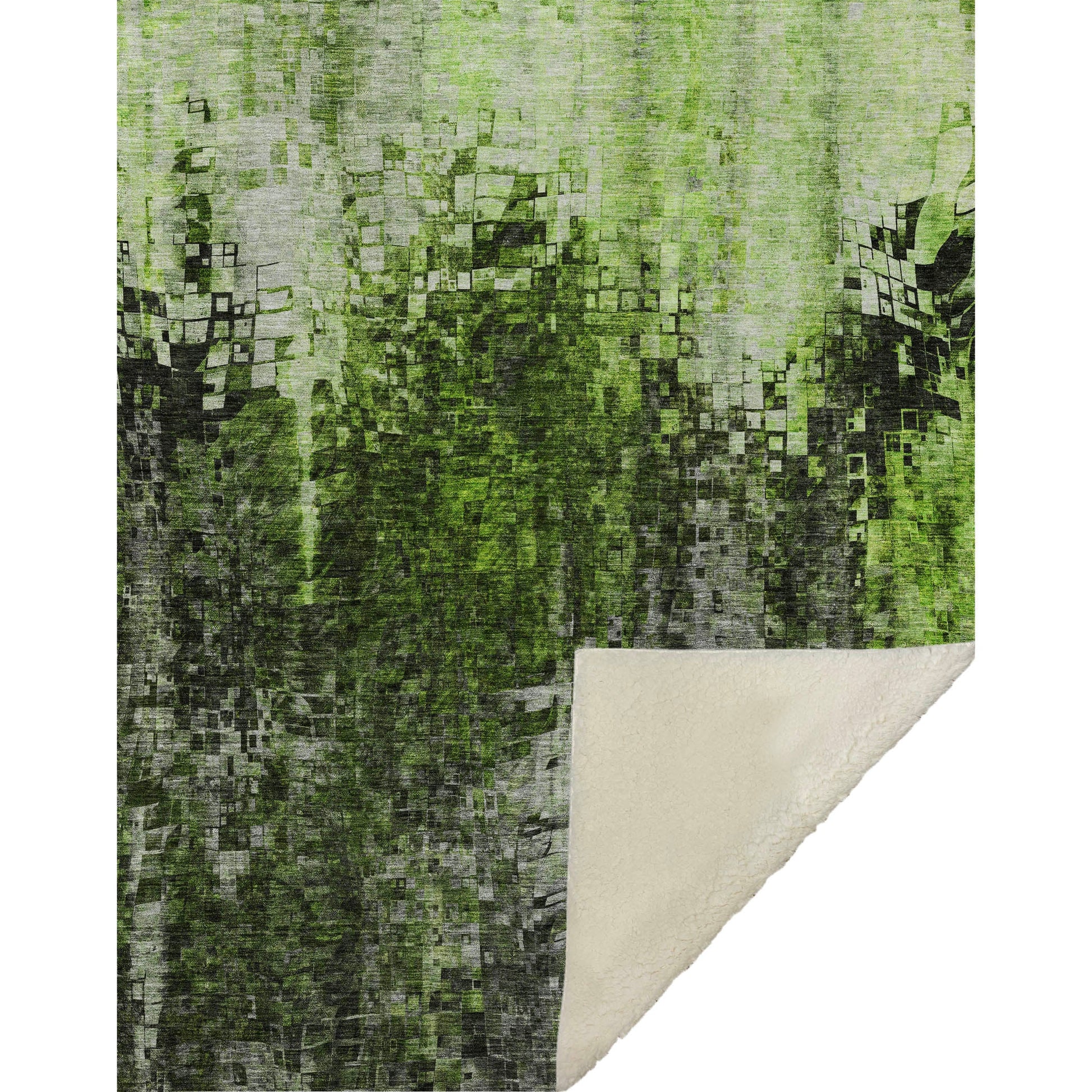 Addison Rugs Dust Echo Green Washable Indoor-Outdoor Rug