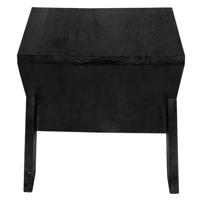 Dylan Wooden Black Side Table