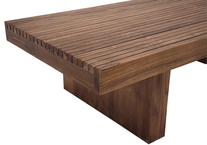 Kobe Solid Teak Rectangular Coffee Table
