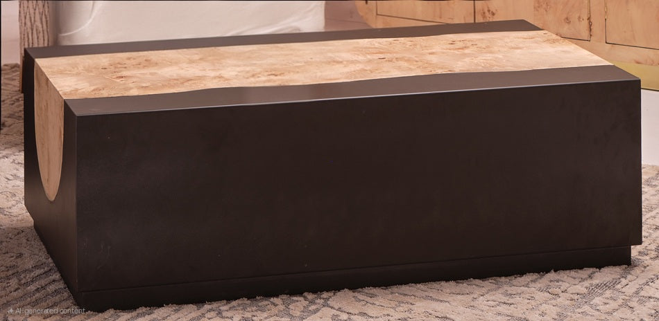 Branthe Wooden Rectangular Coffee Table