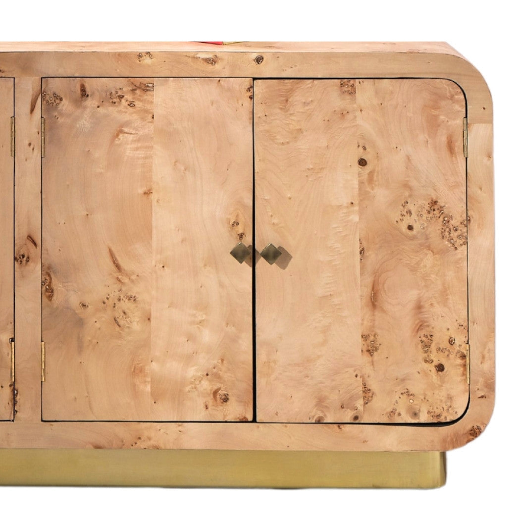 LOOMLAN Jalthira Burl Wood Credenza
