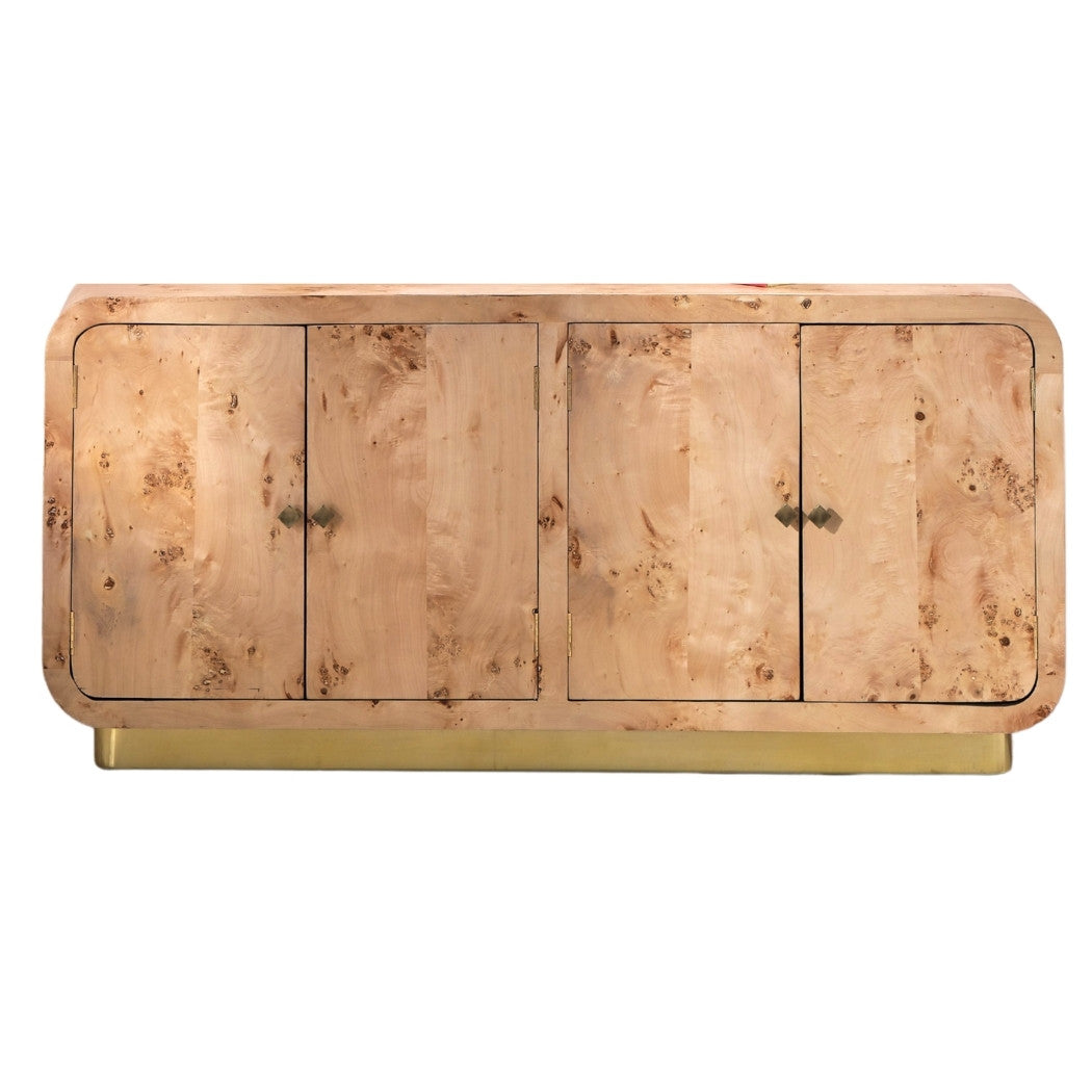 LOOMLAN Jalthira Burl Wood Credenza