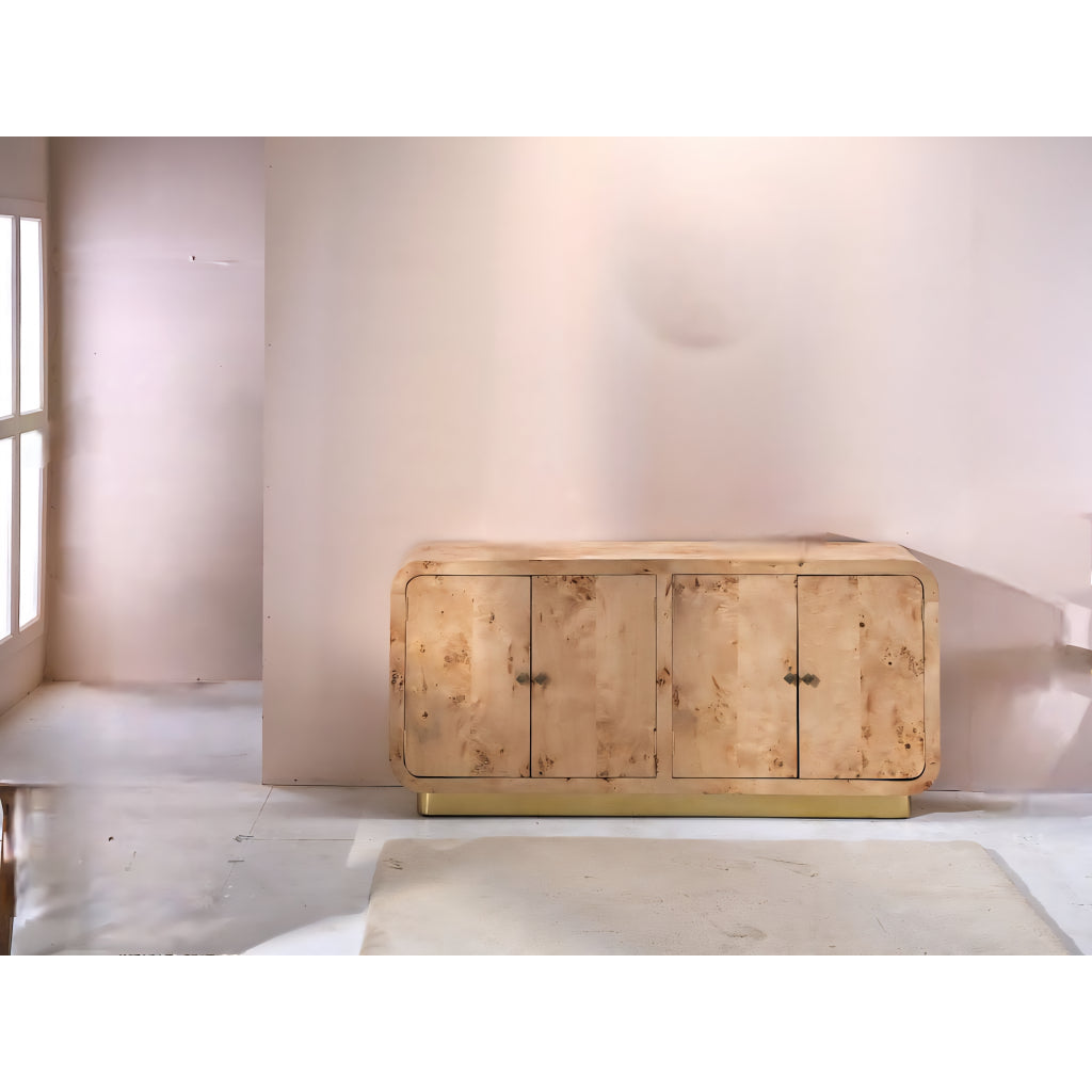 LOOMLAN Jalthira Burl Wood Credenza