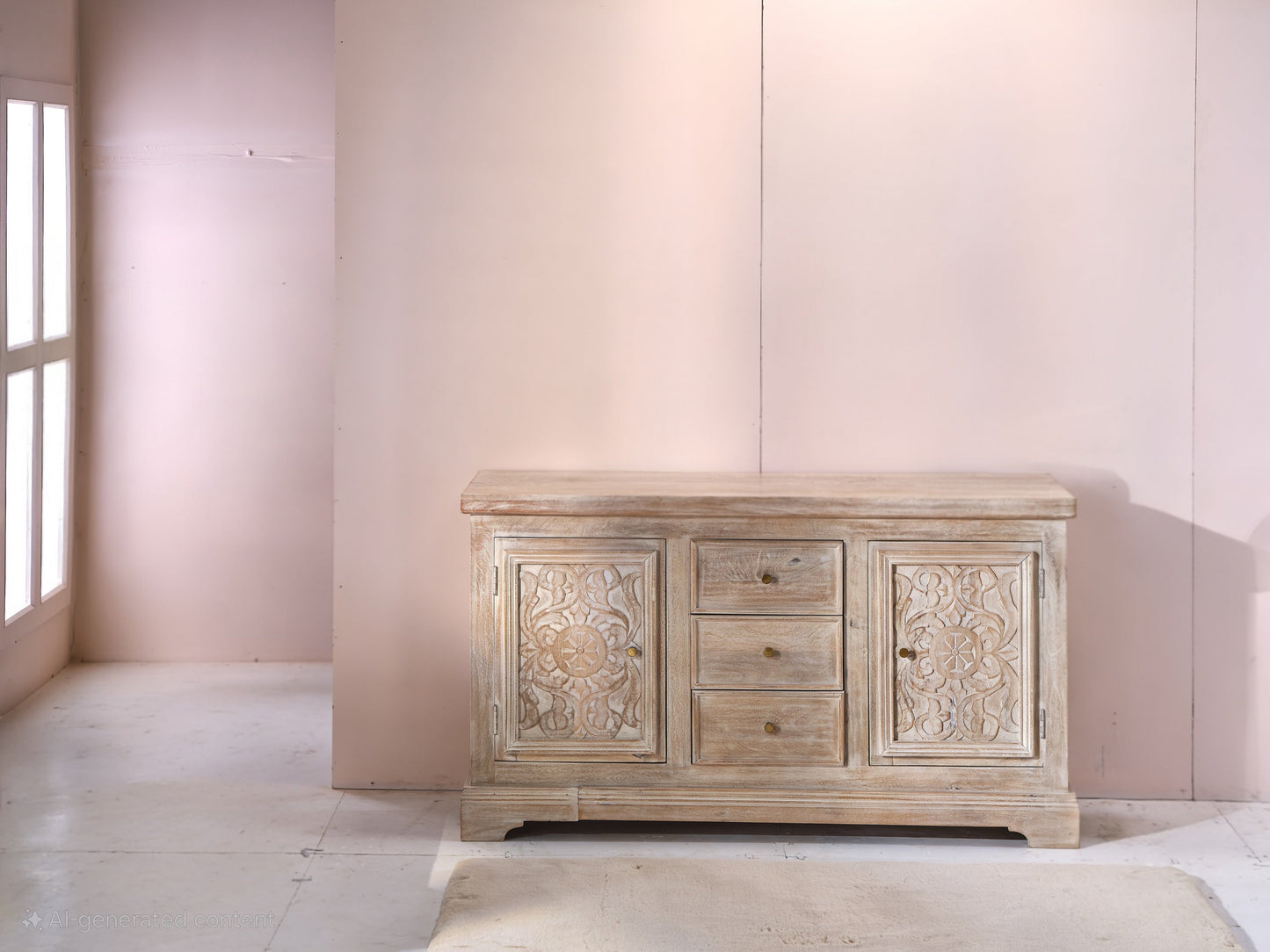 Olyndra Two Doors Wood Sideboard