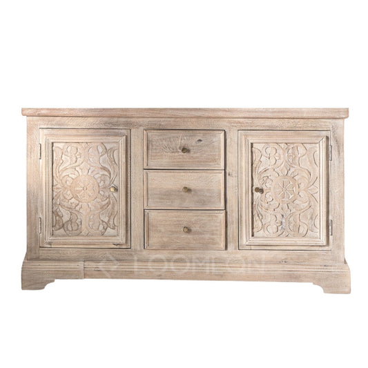 LOOMLAN Olyndra Two Doors Wood Sideboard