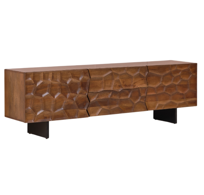 LOOMLAN Drevalen Wooden TV Stand up to 70"