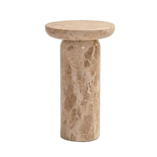 LOOMLAN Barrington Marble Round Accent Table