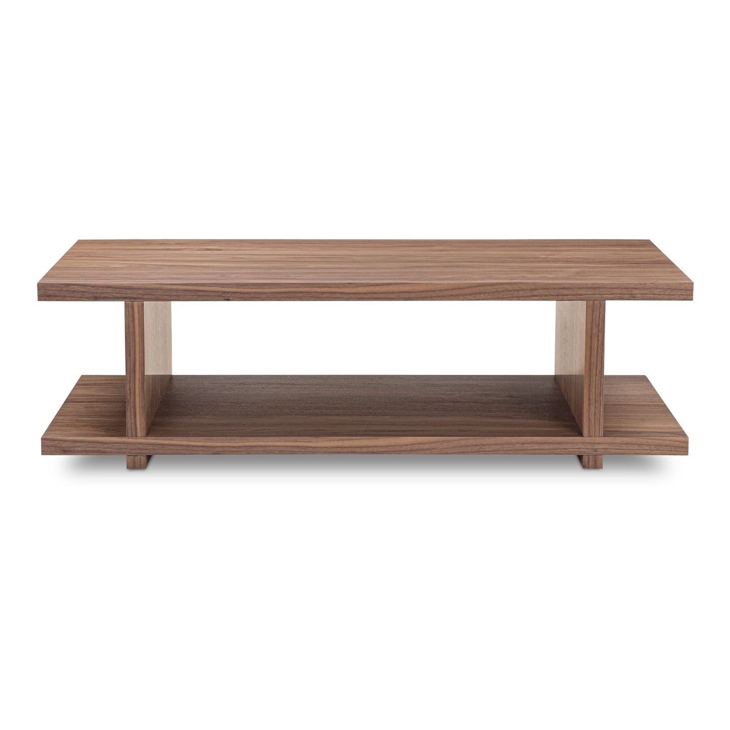 Miri Walnut Veneer Rectangular Coffee Table
