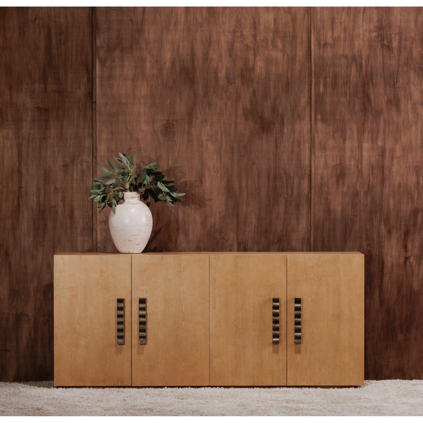 Cara Natural Wood Sideboard