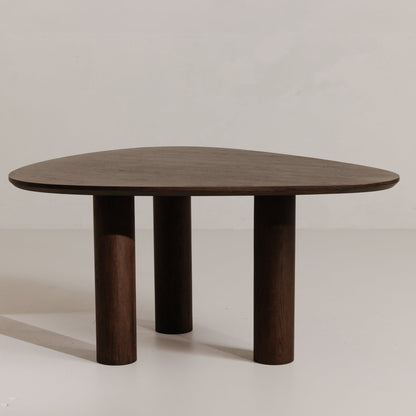 Finley Wood Geometric Dining Table