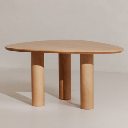 Finley Wood Geometric Dining Table