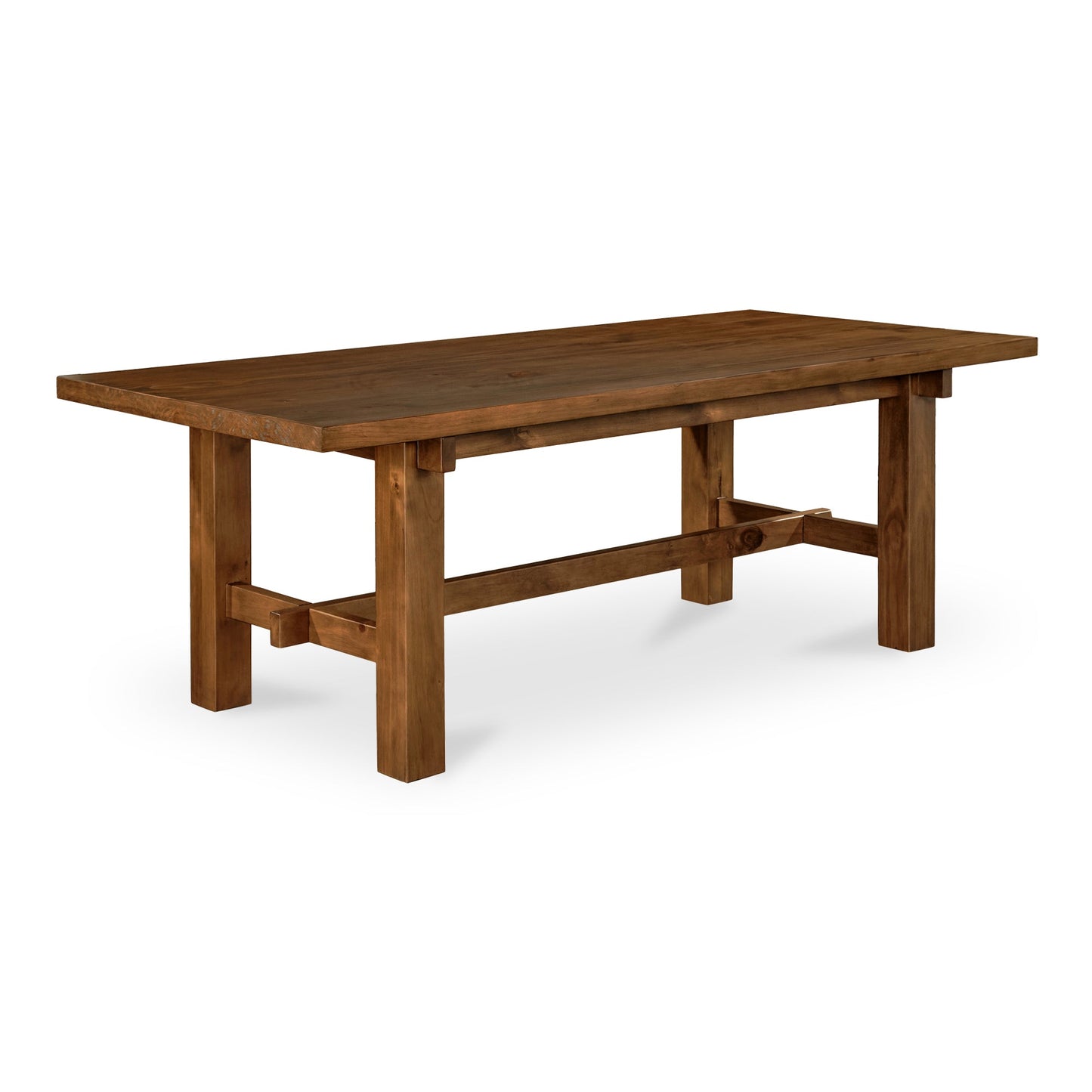 Mikoshi Solid Pine Brown Rectangular Dining Table