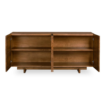 Mikoshi Solid Pine Brown Sideboard