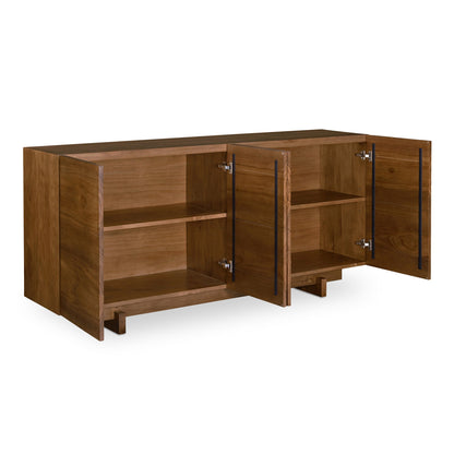 Mikoshi Solid Pine Brown Sideboard