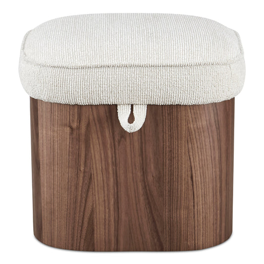 Sonny Wood Lift-Top Storage Stool