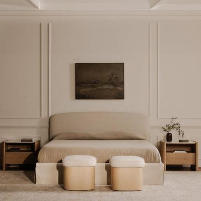 Sonny Wood Lift-Top Storage Stool